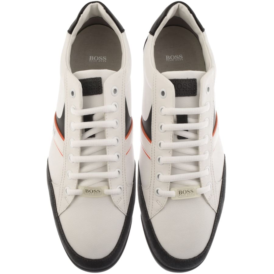 Alternative Image for ProductBOSS Saturn Lowp Trainers White3